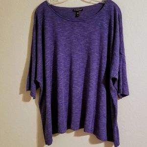 EILEEN FISHER Oversized Organic Linen Top